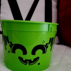 McDonald's Neon Green Halloween Bucket